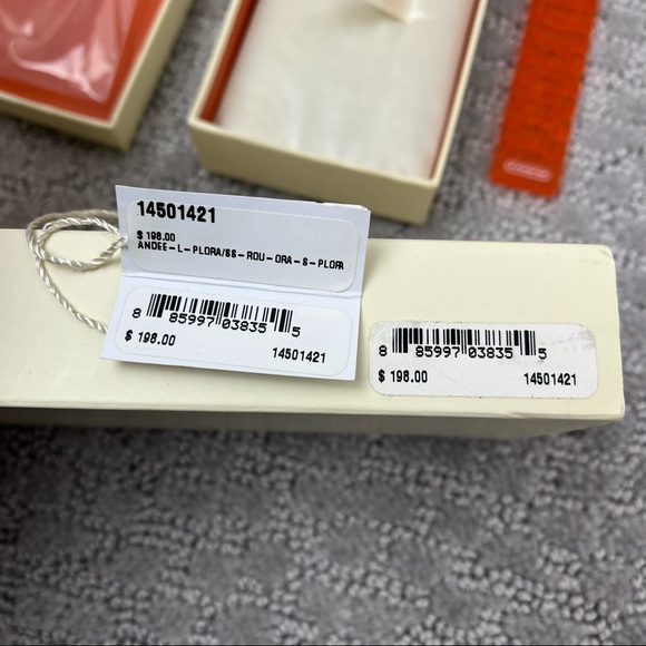 Nwot Coach Watch Orange Silicon Jelly Strap Andee Boyfriend Ladies Watch - Picture 4 of 10